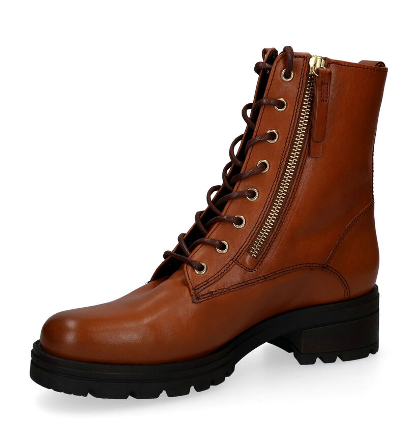 Gabor OptiFit Bottines en Noir en cuir (297215)