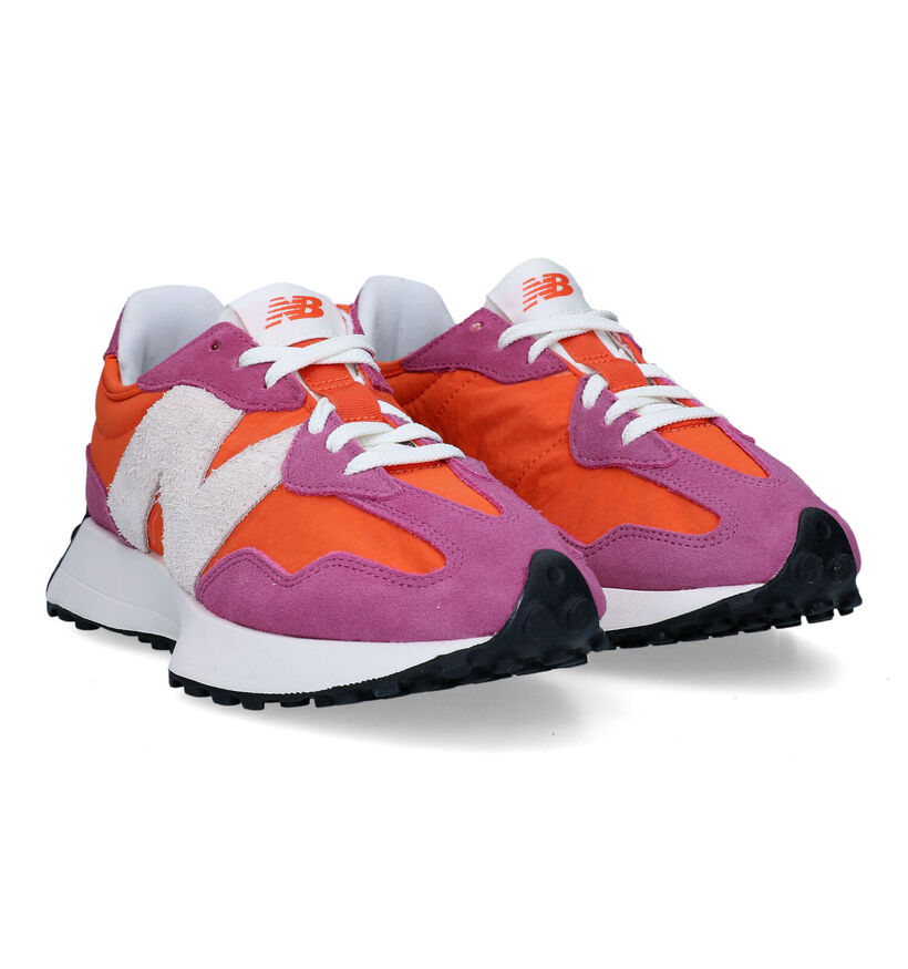 New Balance WS 327 Oranje Sneakers voor dames (327406) - geschikt voor steunzolen