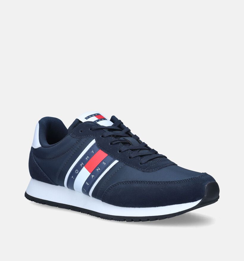Tommy Hilfiger TJM Runner Casual Chaussures à lacets en Bleu pour hommes (349713) - pour semelles orthopédiques