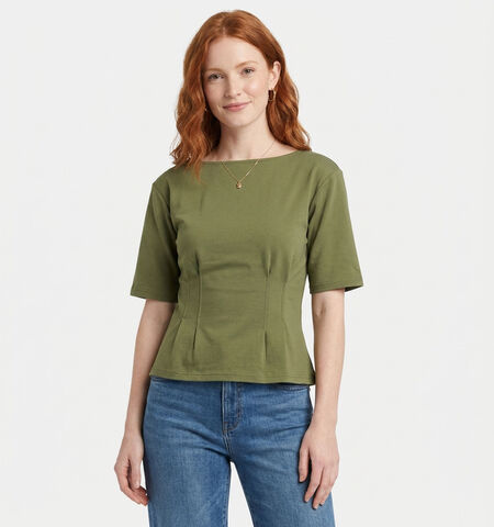 Vero Moda Topjes Wit/Groen