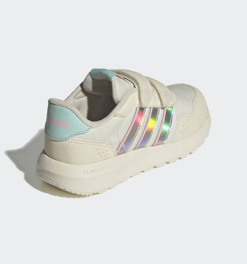 adidas Run 60s CF C Baskets en Blanc pour filles (343290)
