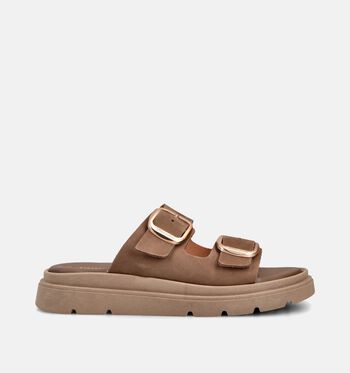Tamaris Slippers Taupe
