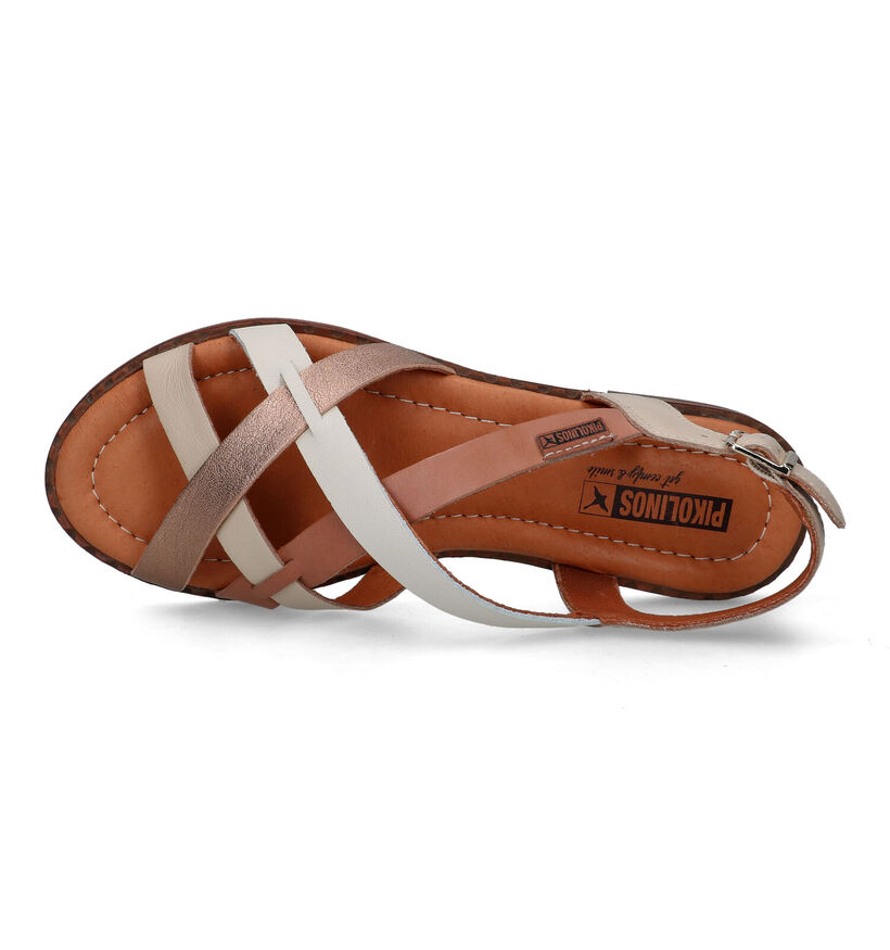 Pikolinos Algar Beige Platte sandalen voor dames (339572)