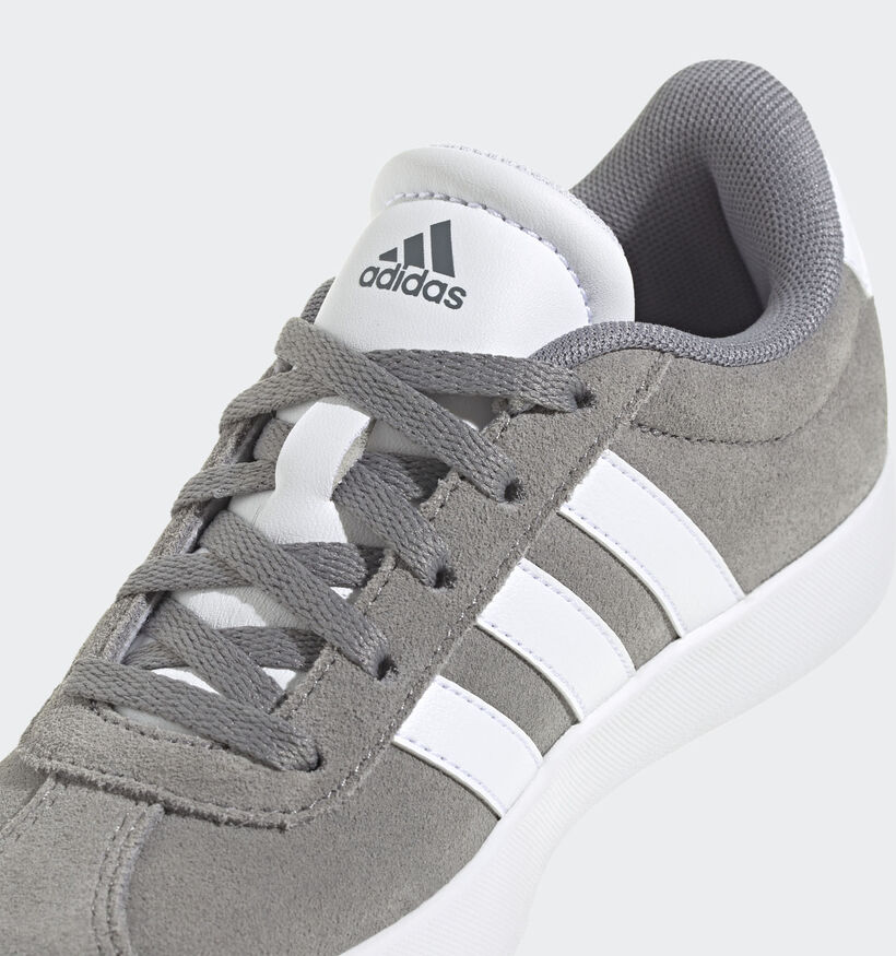 adidas VL Court 3.0 Baskets en Gris pour filles, garçons (361501)