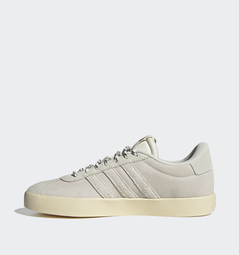 adidas VL Court 3.0 beige sneakers voor heren (357273) - geschikt voor steunzolen