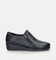 Hush Puppies Makila Chaussures zippé en Noir pour femmes (346849)
