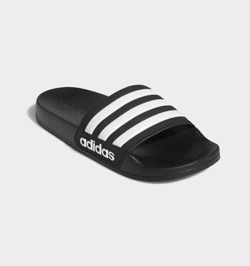 adidas Adilette Nu-pieds core black/ ftwr white/ core black/team royal blue/glow blue/team royal blue