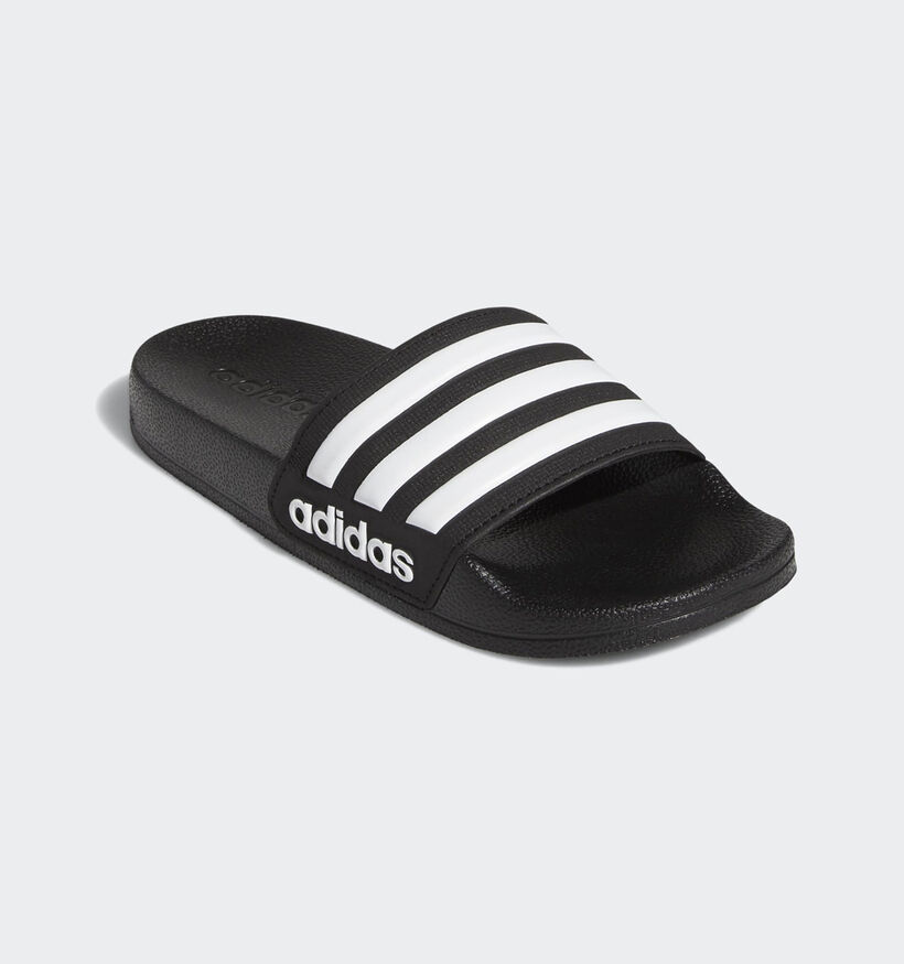 adidas Adilette Claquettes en Noir pour filles, garçons (366798)