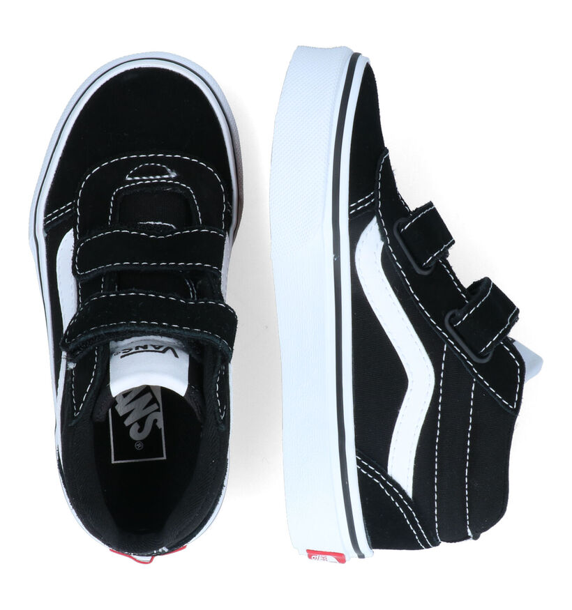 Vans Ward Baskets de skate en Noir pour filles, garçons (317519)