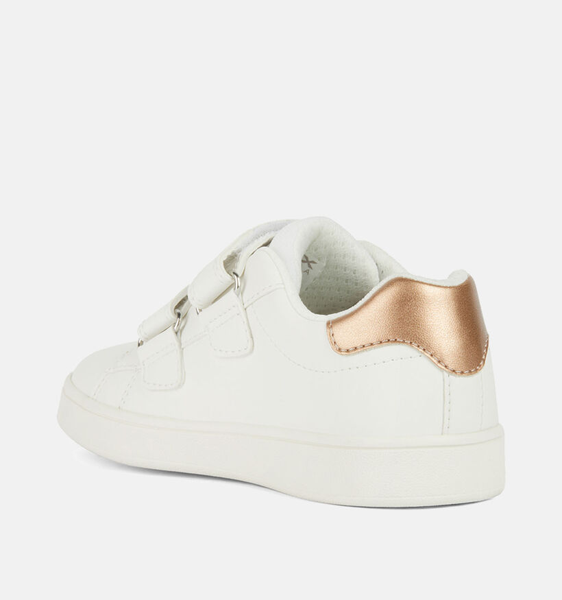Geox Eclyper Witte Sneakers voor meisjes (351929) - geschikt voor steunzolen
