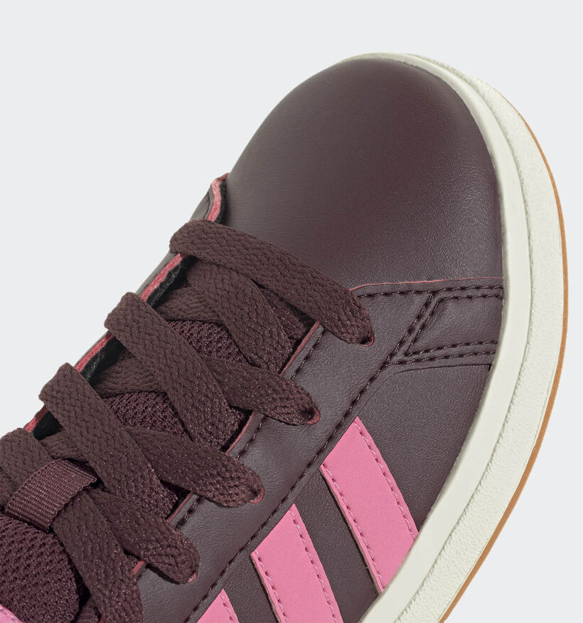 adidas Grand Court 2.0 Baskets en Bordeaux pour filles (361534)