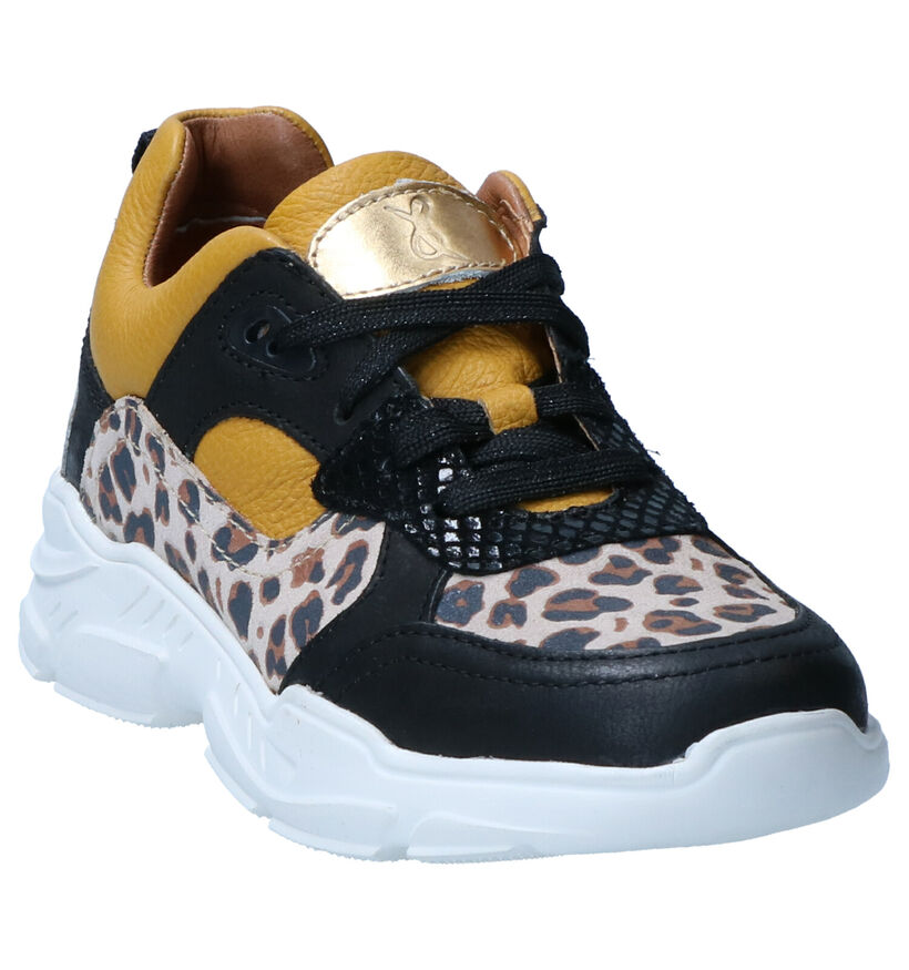 Milo & Mila Multicolor Sneakers in leer (261163)