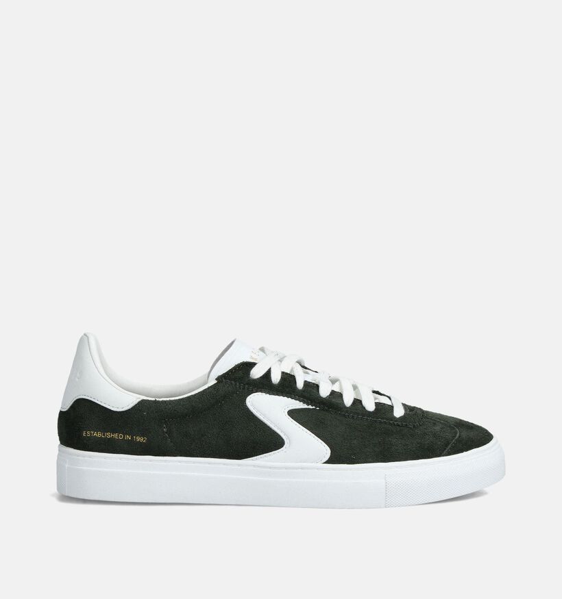 Skechers Arch Fit Legend Hamor Baskets en Bleu Skechers Arch Fit Legend Hamor Baskets en Vert foncé pour hommes (360864)