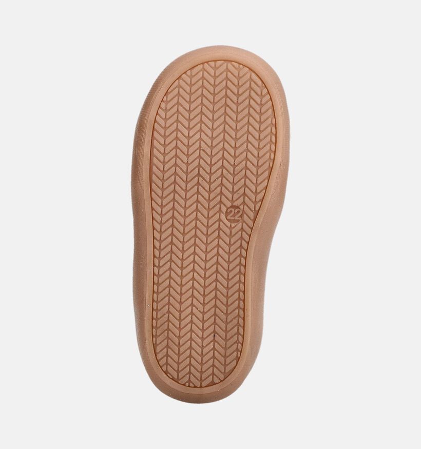 Milo & Mila Bottines Chelsea en Marron pour gar&ccedil;ons (380788) - pour semelles orthop&eacute;diques