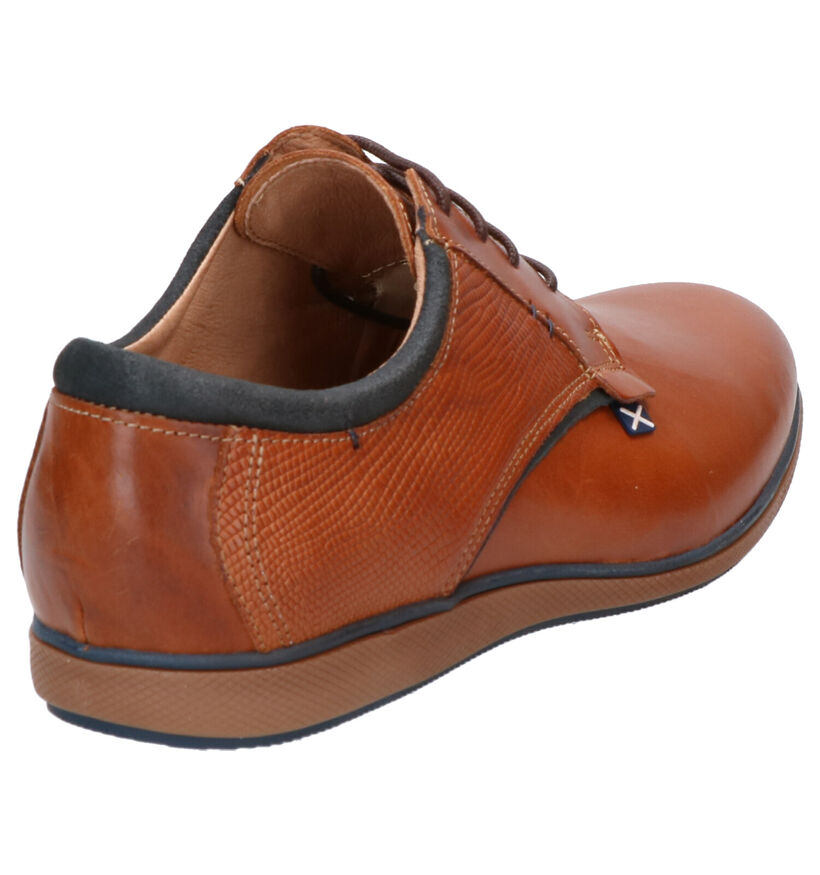 Scapa Sports Cognac Geklede Veterschoenen in leer (262569)
