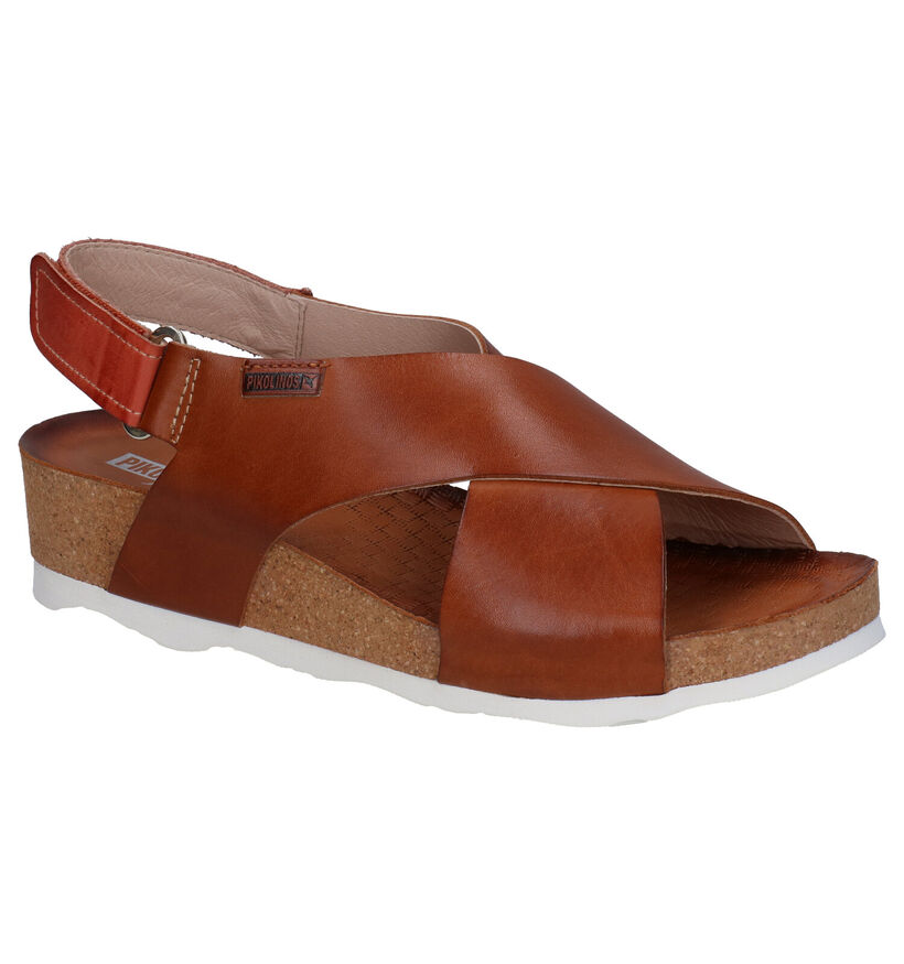 Pikolinos Mahon Cognac Sandalen voor dames (339571)