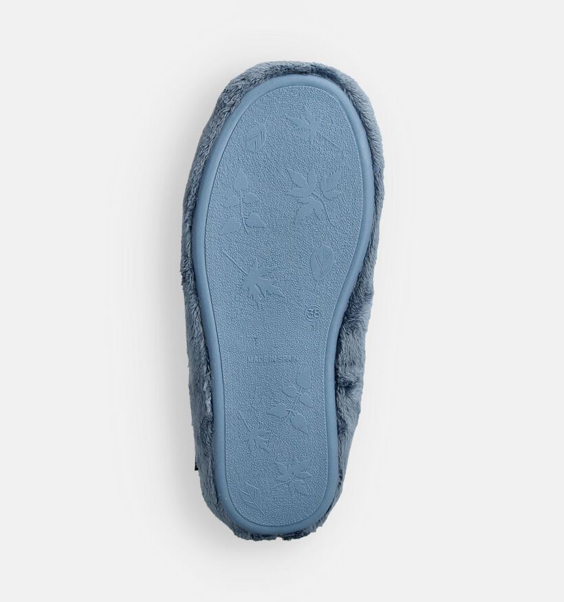 River Woods Bieneke Blauwe Open Pantoffels voor dames (363677) - geschikt voor steunzolen