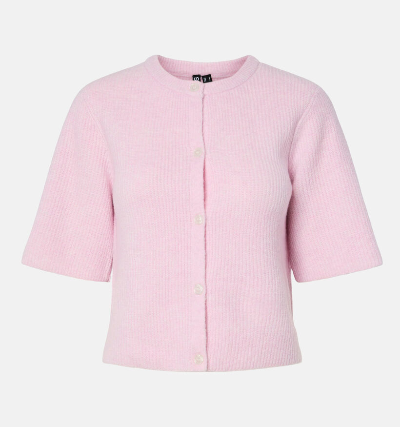 Pieces Silly Knit Lichtroze Cardigan voor dames (367066)