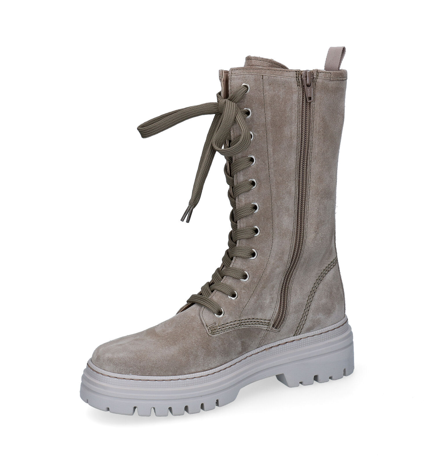 Gabor Best Fitting Grijze Boots Dames Laarzen Online op TORFS.BE