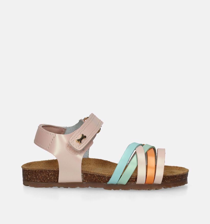 STONES and BONES Lemat Sandales en Rose pour filles (336538)