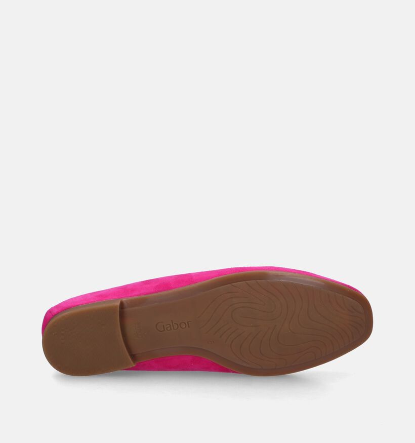 Gabor Loafers en Rose fuchsia pour femmes (336136)