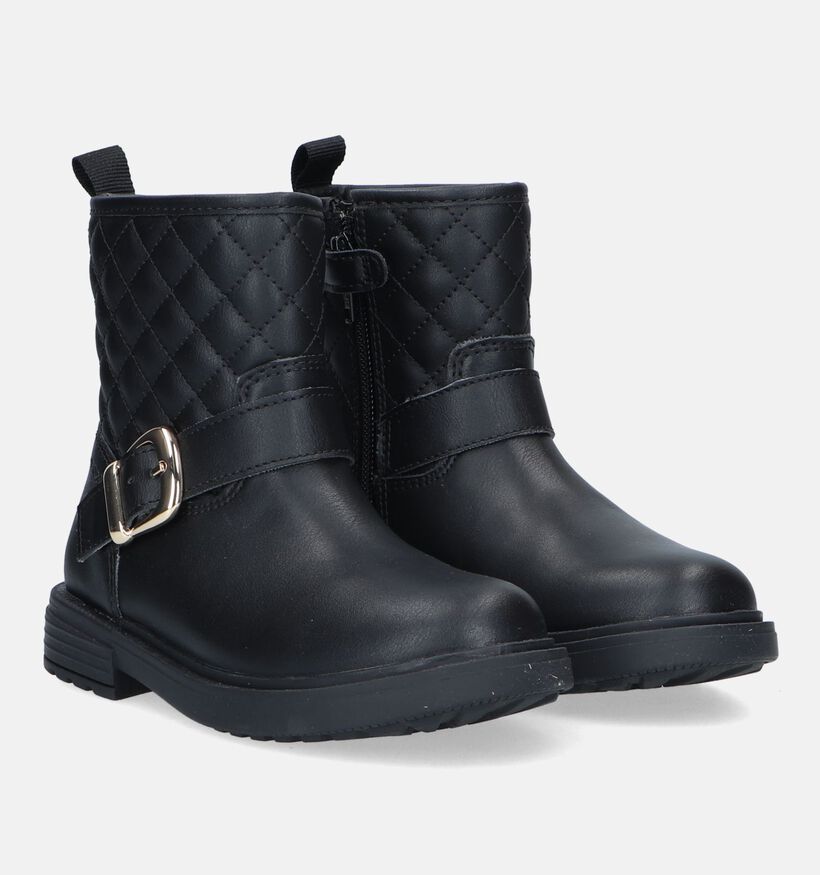 Geox Eclair Boots en Noir pour filles (329863) - pour semelles orthopédiques