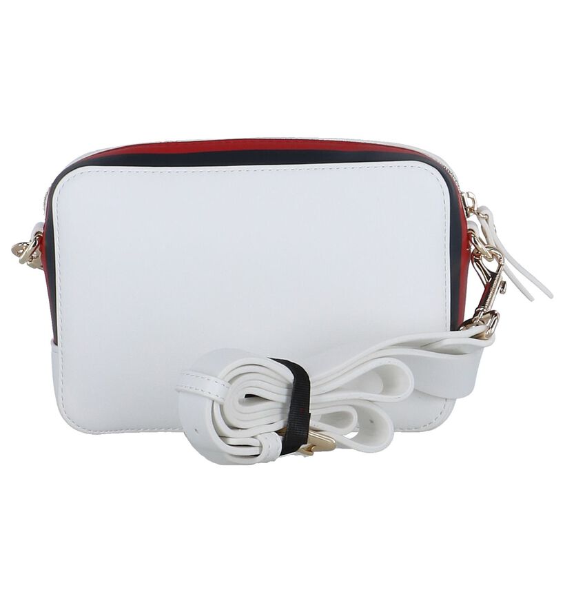 Witte Crossbody Tas Tommy Hilfiger TH Corporate in kunstleer (256526)