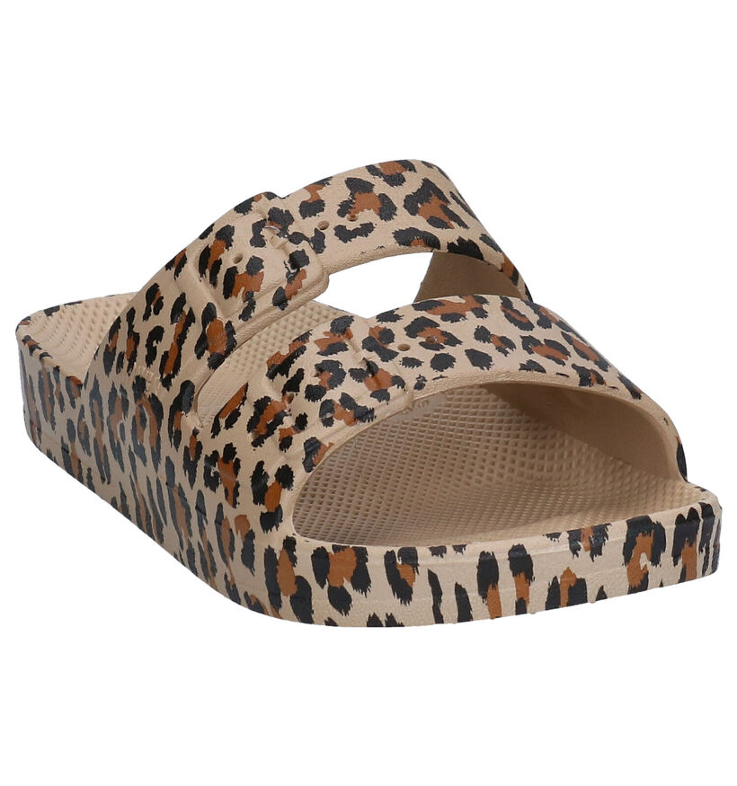 Freedom Moses Wildcat Sands Beige Slippers in kunststof (289633)