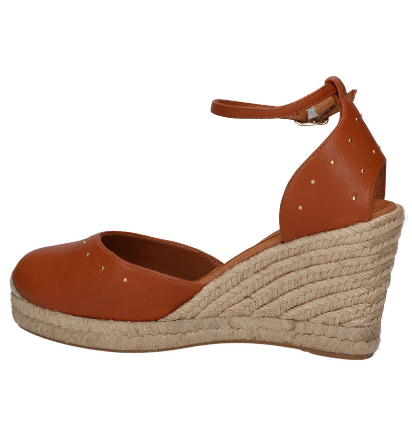 Unisa Cosme Cognac Sandalen in leer (291038)