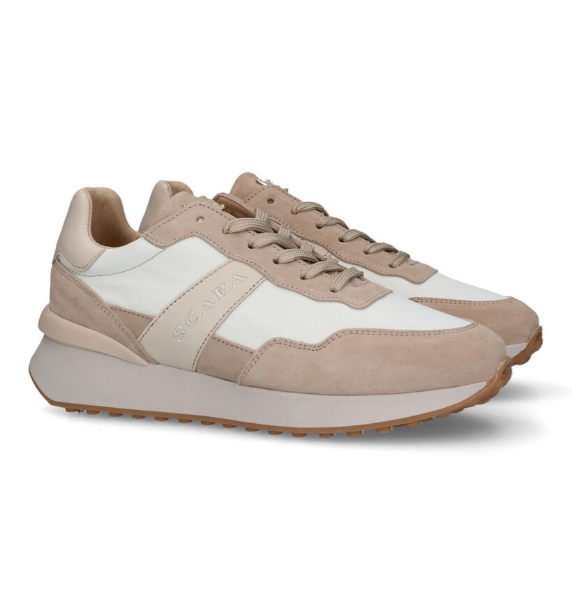 Scapa Baskets casual en Beige pour femmes (323763)