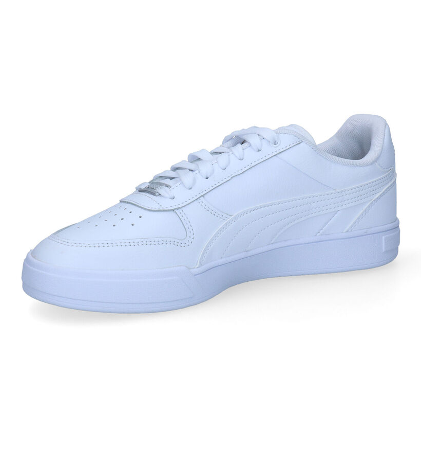 Puma Caven Dime Baskets en Blanc pour hommes (326846) - pour semelles orthopédiques