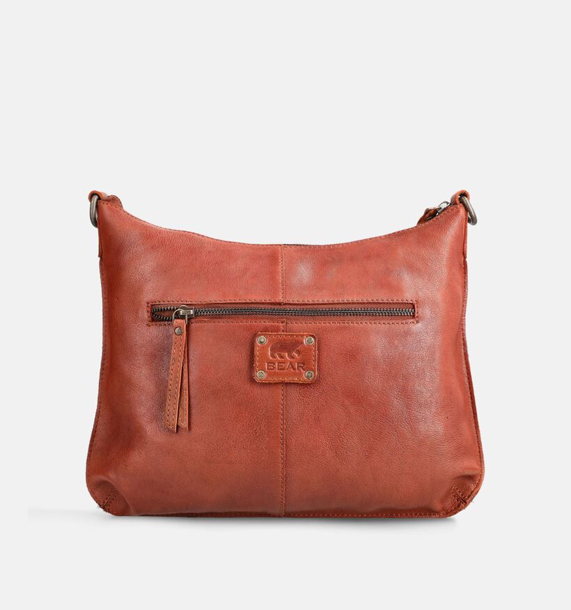 Bear Design Cognac Crossbody voor dames (375821)
