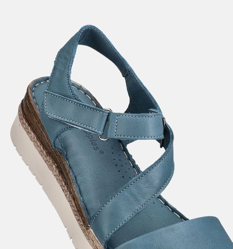 Hush Puppies Mirza Blauwe Sandalen voor dames (370576)