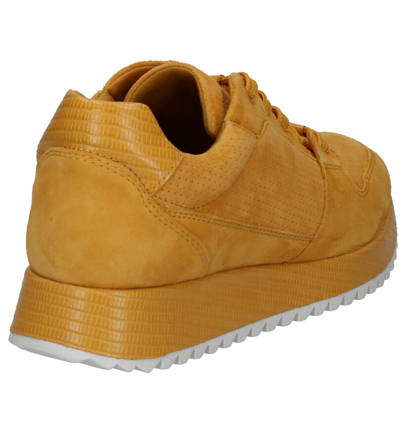 Tamaris Chaussures &agrave; lacets en Taupe en daim (270207)