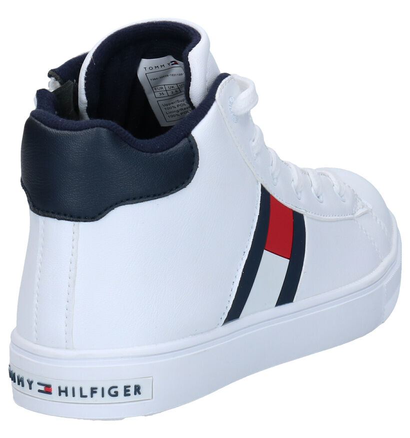 Tommy Hilfiger Baskets en Bleu en simili cuir (279904)