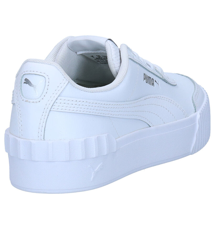 Puma Carina Lift Witte Sneakers in kunstleer (293506)