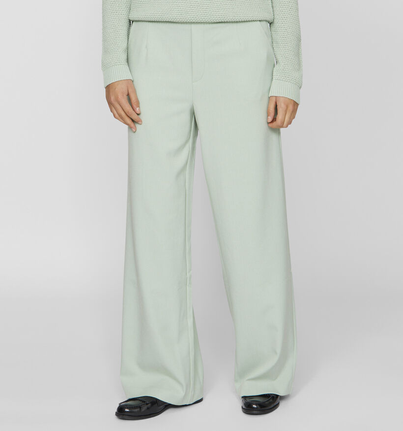 Vila Varone Groene Wijde broek voor dames (351782)