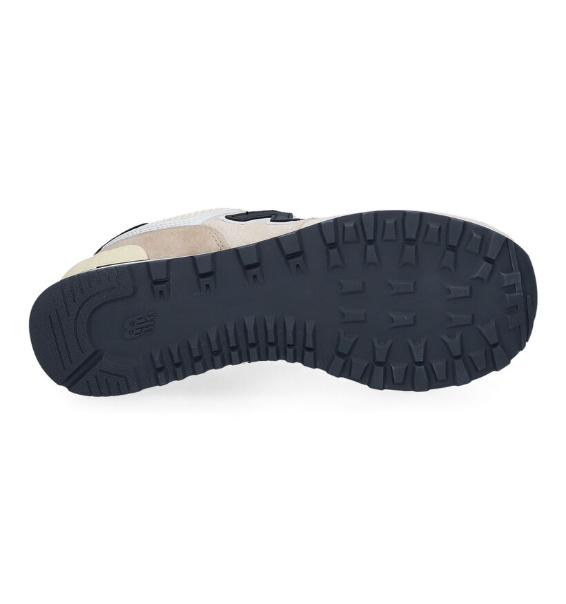 New Balance ML 574 Baskets basses en Gris pour hommes (353357) - pour semelles orthopédiques