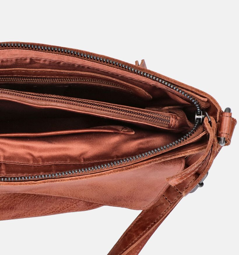 Bear Desing Cognac Crossbody tas voor dames (358916)