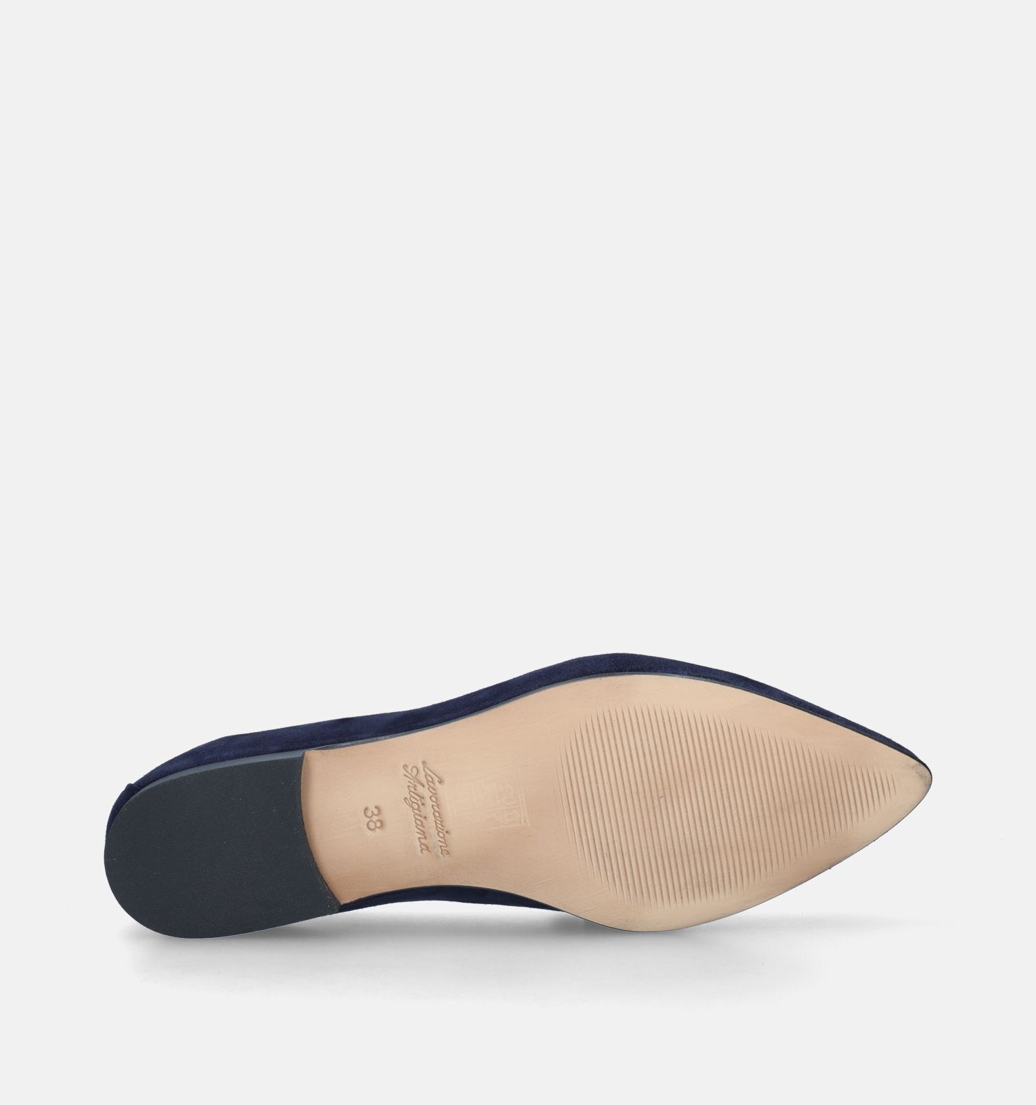 Signatur Blauwe Loafers Dames Lage schoenen Online op TORFS.BE