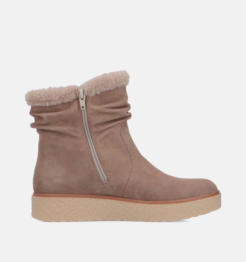 Rieker Beige Winterboots voor dames (347418) - geschikt voor steunzolen