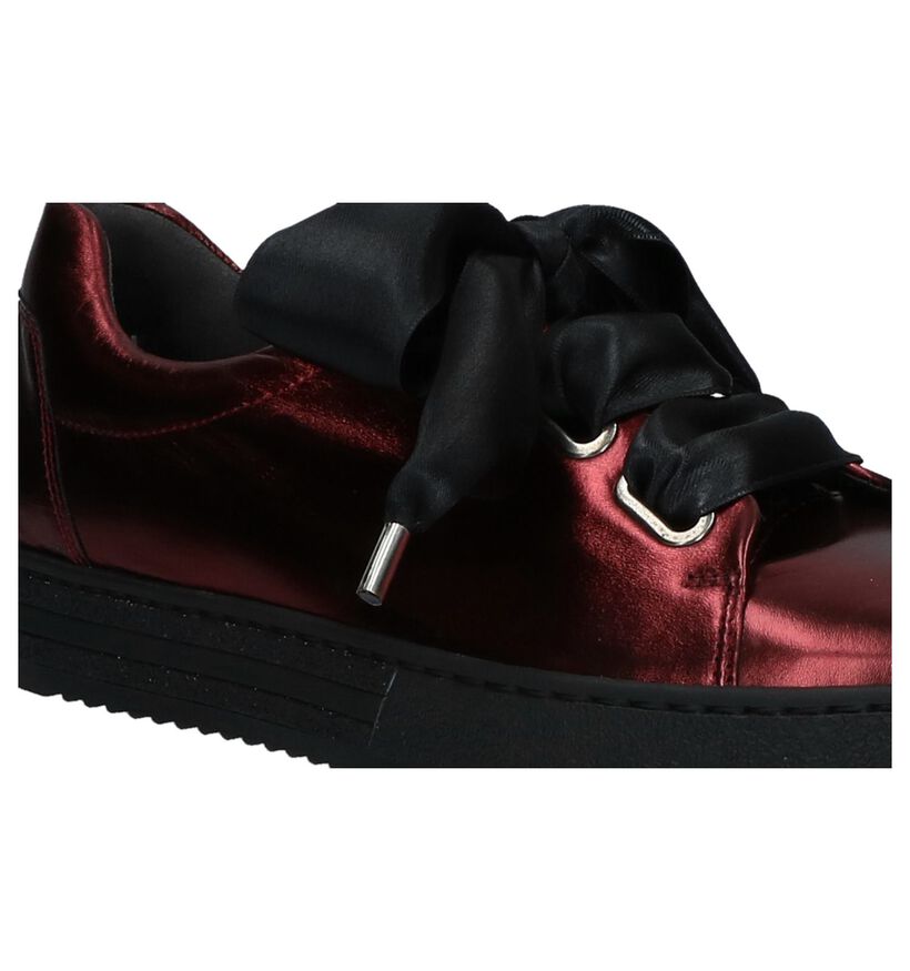 Gabor OptiFit Bordeaux Sneakers in leer (233936)