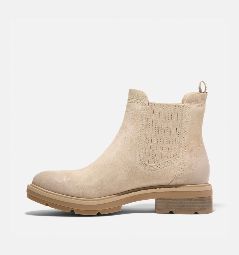 Timberland Brimfield Mid Chelsea boots en Beige pour femmes (346059) - pour semelles orthopédiques