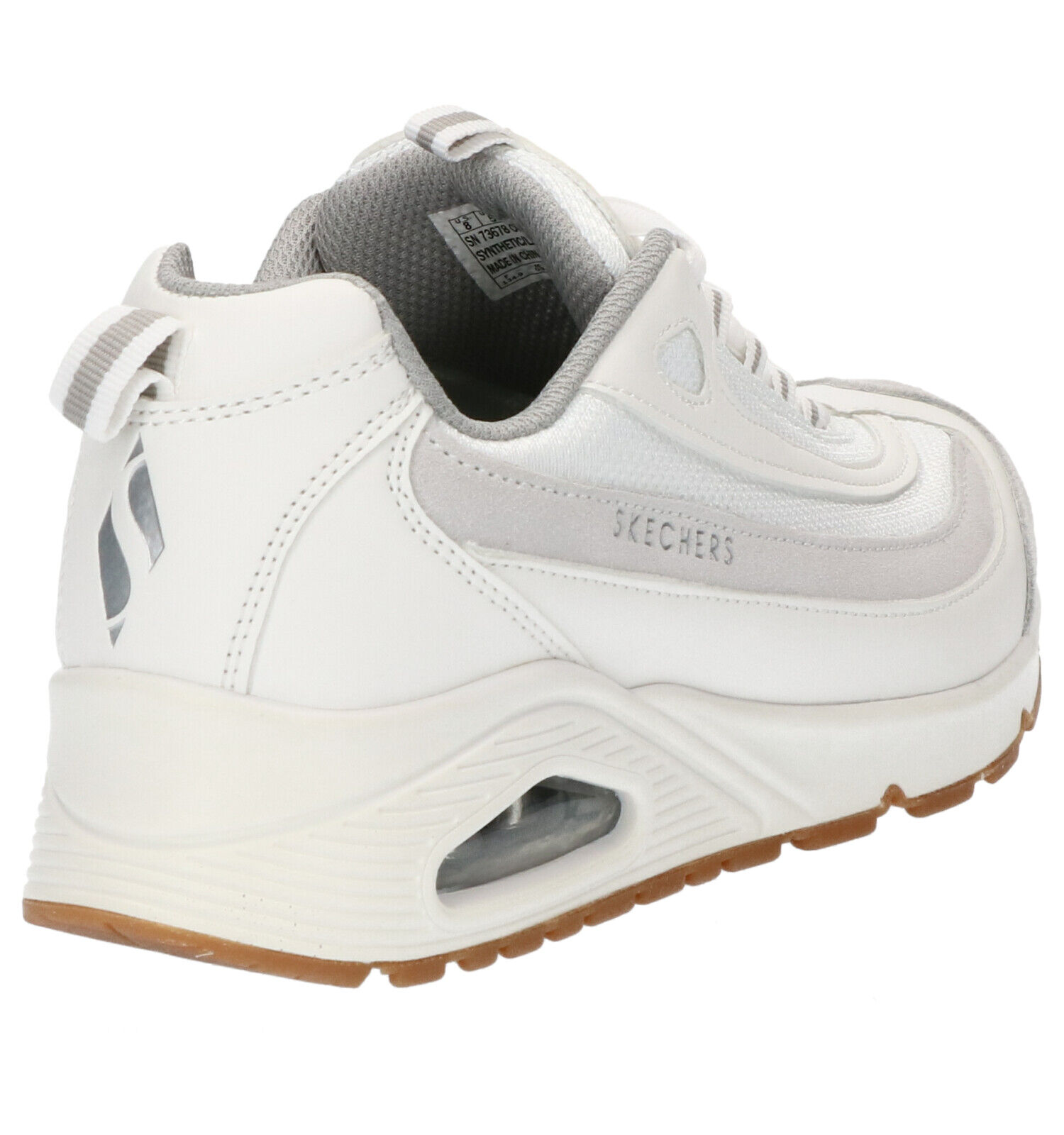 Skechers Uno Roundabout Ecru Sneakers Dames Sneakers Online op TORFS.BE