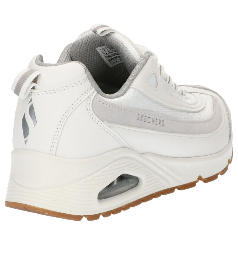 Skechers Uno Roundabout Baskets en Blanc en daim (254208)