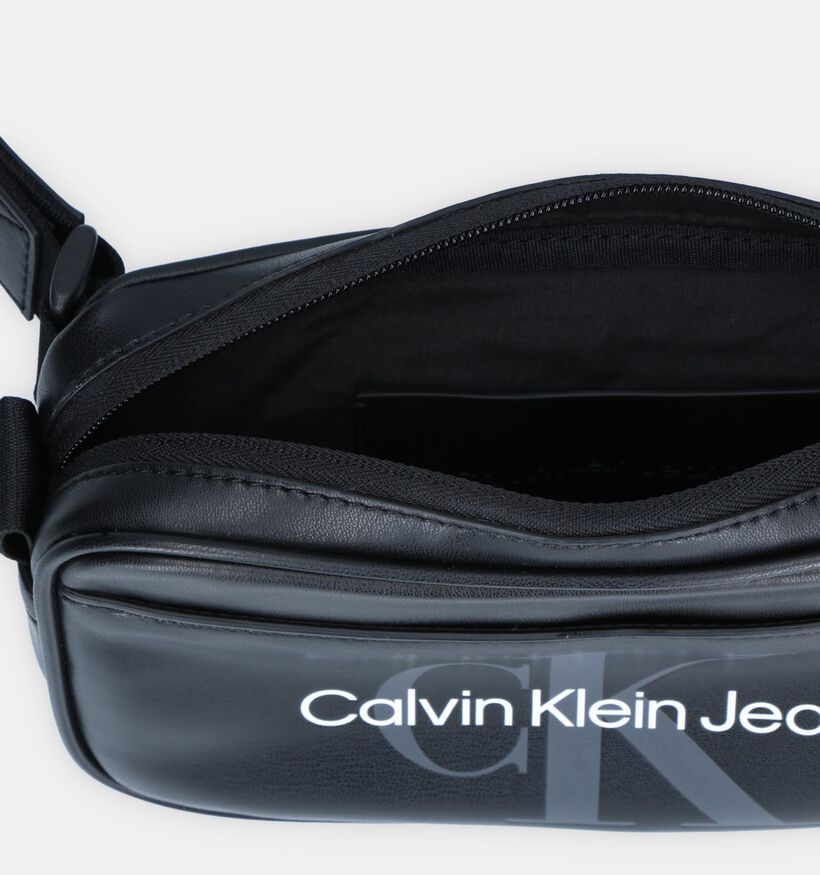 Calvin Klein Monogram Sac porté croisé en Noir pour femmes (330690)