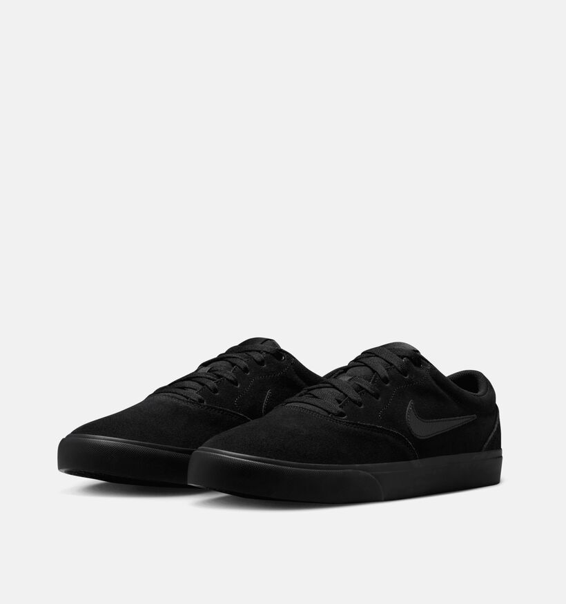 Nike Charge Suede Zwarte Sneakers voor heren, jongens (350480)