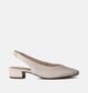 Gabor Ecru Slingback pumps voor dames (355014)