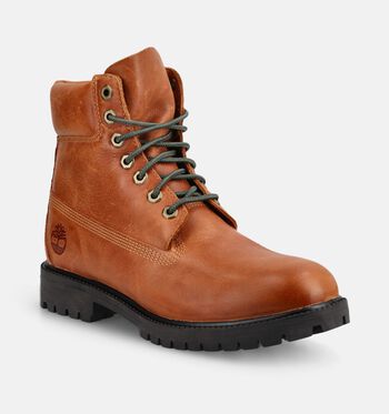 Timberland 6 Inch Premium High Boots Brown/wheat full grain