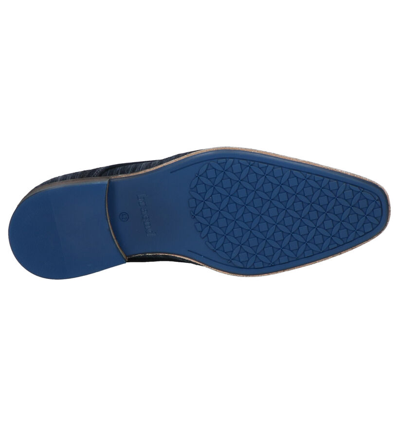 Braend Chaussures classiques en Bleu foncé en cuir (261047)
